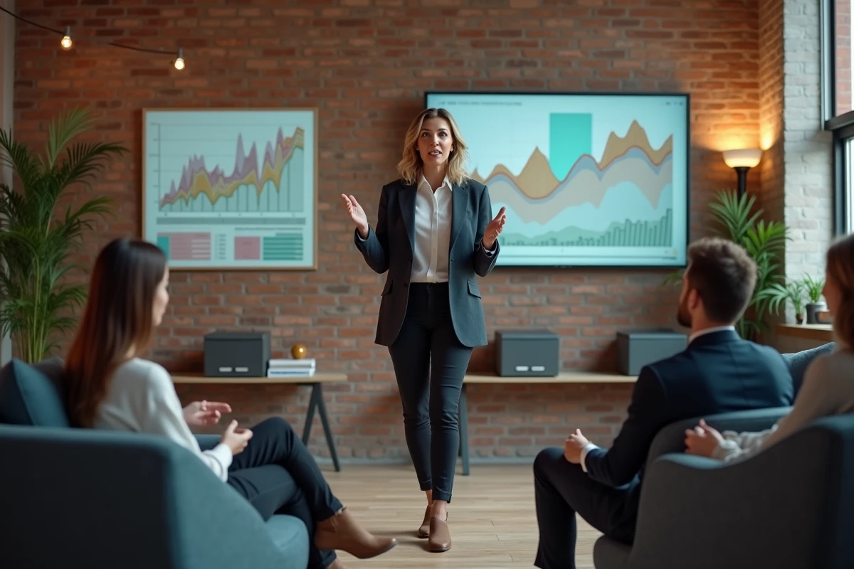 Femme leader en innovation s